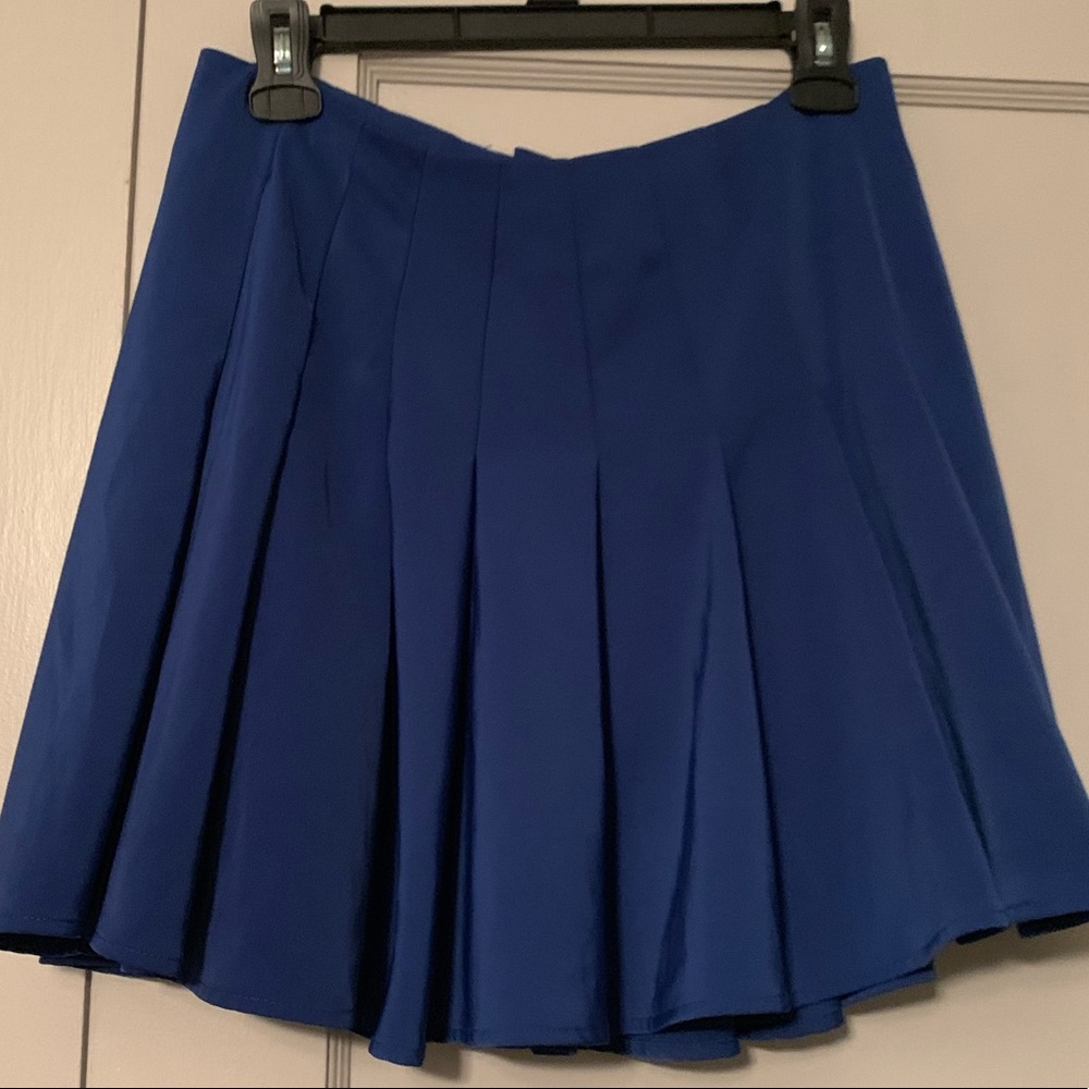 METAPHOR Blue Mini Skirt M (8/10)